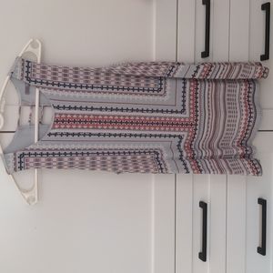 NWOT TART lined tank with cut out details on back